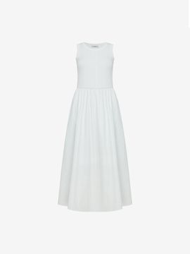 ISABEY Jersey Color Block Sleeveless Dress (VKOAD2557)