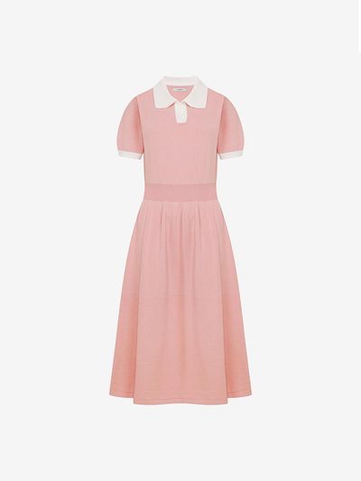 ISABEY Knit Color Block Collar BANDING Dress (VKOCD2949)