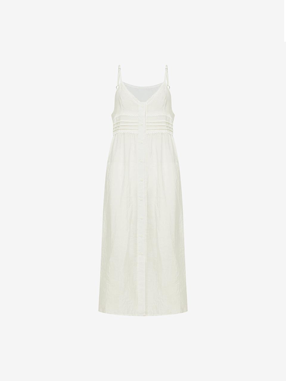 ISABEY Lace Pintuck Layered Dress (VKOAE7545)