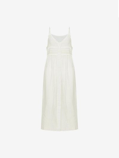 ISABEY Lace Pintuck Layered Dress (VKOAE7545)