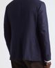 ISAIA ISAIA Capri Navy Wool Hopsack Blazer - 2