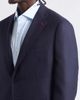 ISAIA ISAIA Capri Navy Wool Hopsack Blazer - 4