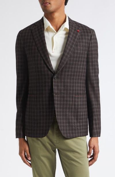 ISAIA ISAIA Check Wool & Cashmere Sport Coat