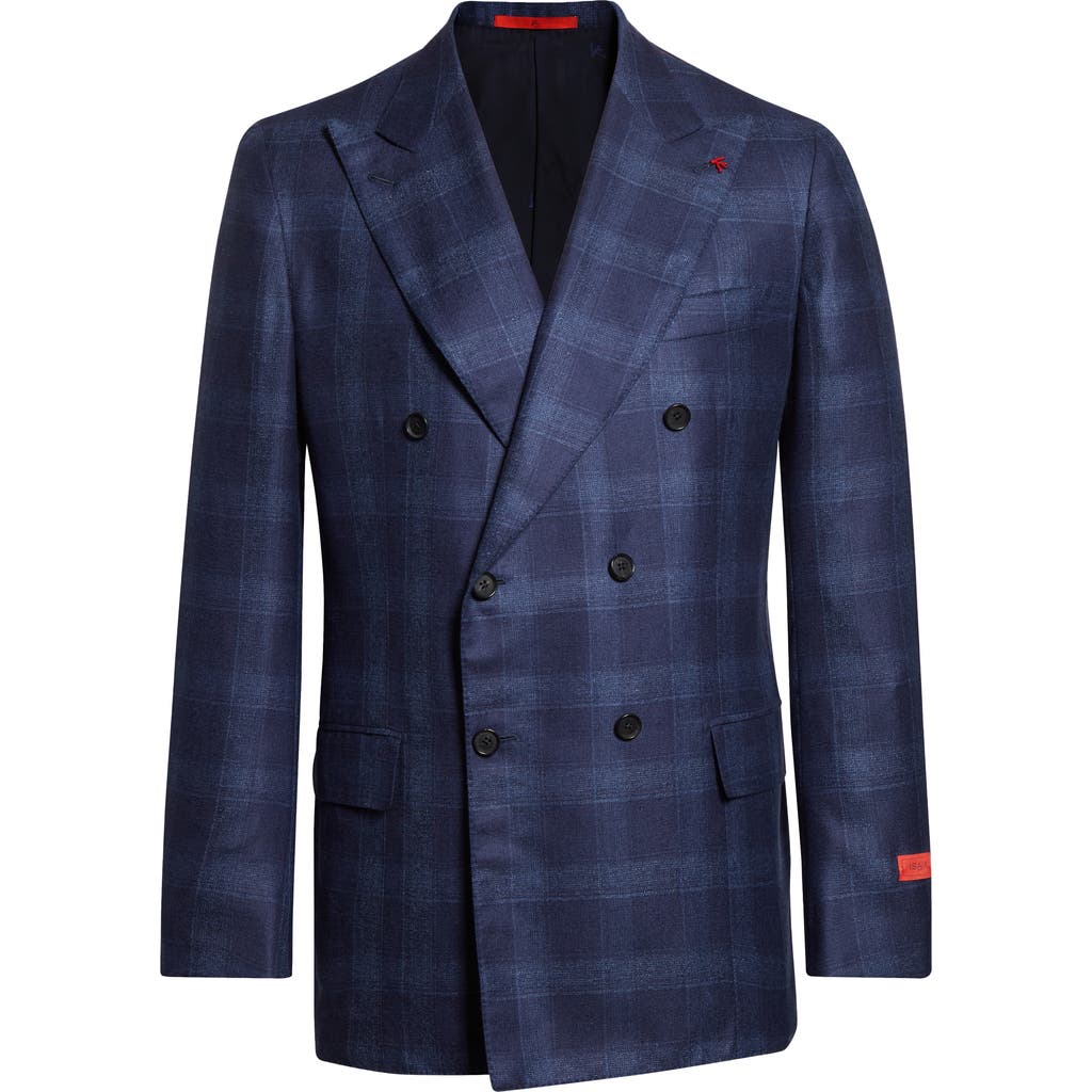 ISAIA ISAIA Double Breasted Cashsilk Jacket