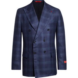 ISAIA ISAIA Double Breasted Cashsilk Jacket