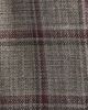 ISAIA ISAIA Overcheck Matte Effect Double Breasted Wool & Silk Jacket - 5