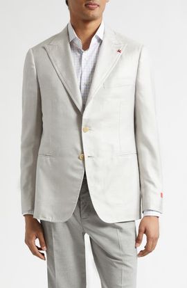 ISAIA ISAIA Unito Soft Silk Twill Sport Coat
