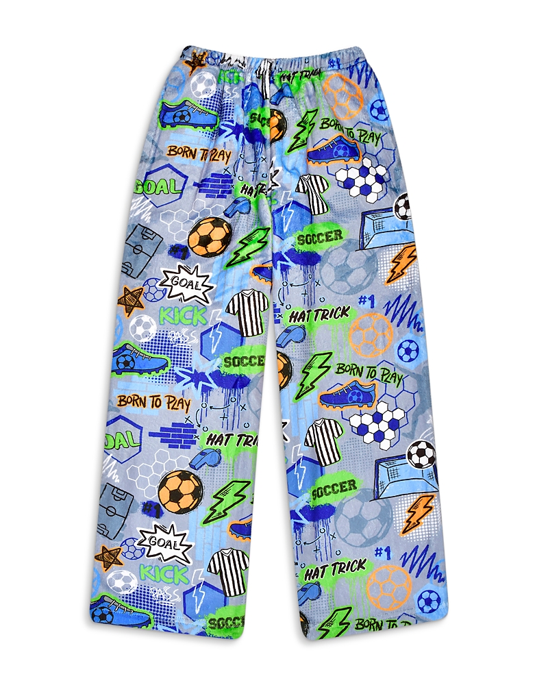 Iscream Iscream Boys' Corey Paige Born to Play Soccer Plush Pants