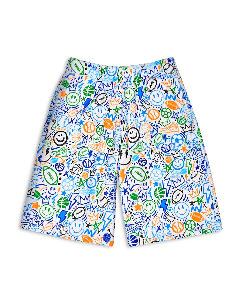 Iscream Iscream Boys' Corey Paige Let's Go Sports Plush Board Shorts