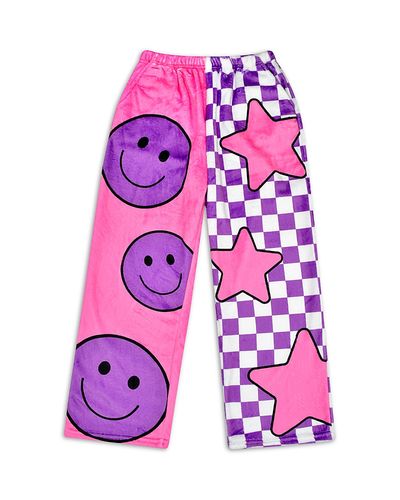 Iscream Iscream Girls' Check It Out Plush Pants