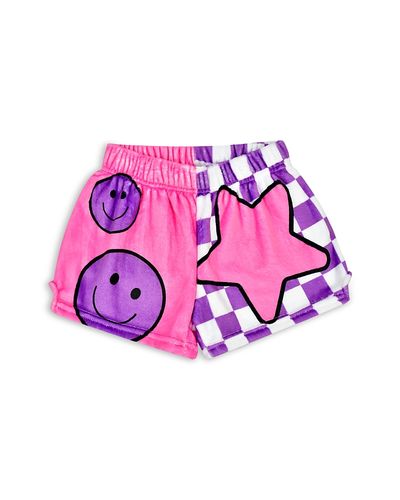 Iscream Iscream Girls' Check It Out Plush Shorts