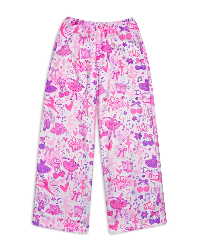 Iscream Iscream Girls' Cory Paige Love to Dance Printed Plush Pants