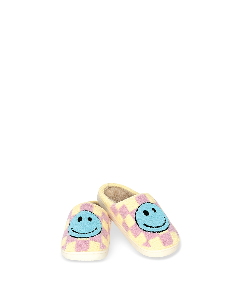 Iscream Iscream Girls' Happy Check Slippers