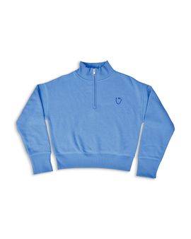 Iscream Iscream Girls' Happy Faces 1/4 Zip Sweatshirt