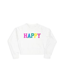 Iscream Iscream Girls' Happy Graphic Sweatshirt