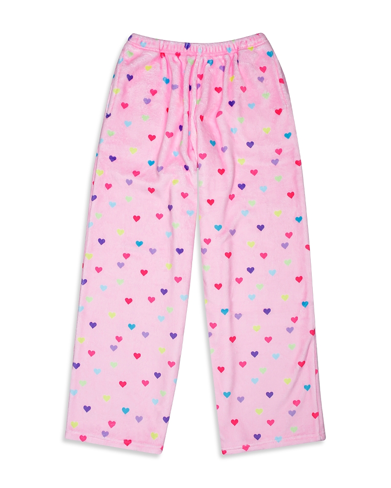 Iscream Iscream Girls' Heart Confetti Printed Plush Pants