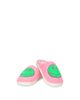 Iscream Iscream Girls' Pink & Green Happy Slippers - 1