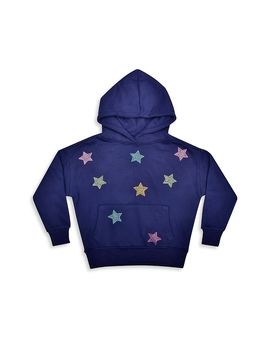 Iscream Iscream Girls' Sparkle Stars Pullover Hoodie