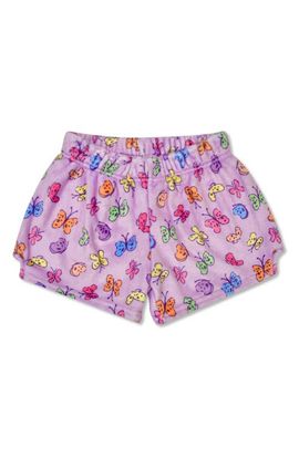 Iscream Iscream Kids' Bright Butterflies Plush Sleep Shorts