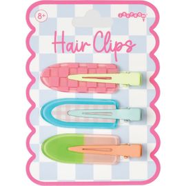 Iscream Iscream Kids' GRWM 3-Pack Hair Clips