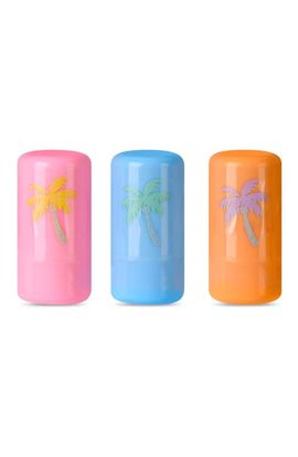 Iscream Iscream Kids' Palm Paradise 3-Pack Lip Balm Set