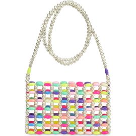 Iscream Iscream Kids' Pretty Pastel Beaded Crossbody Bag