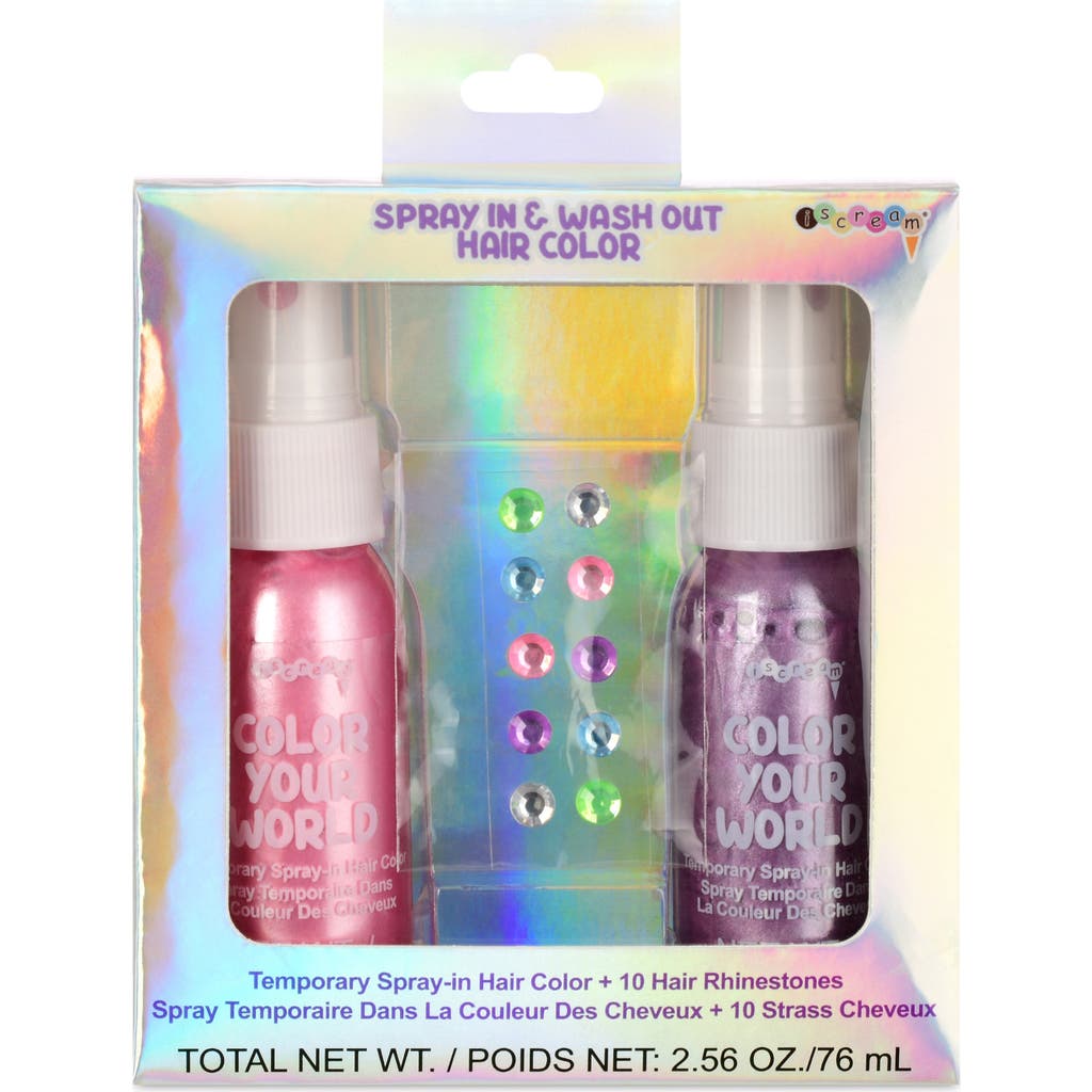 Iscream Iscream Kids' Spray-In & Wash Out Hair Color Kit