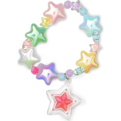 Iscream Iscream Kids' Star Lip Gloss Beaded Bracelet