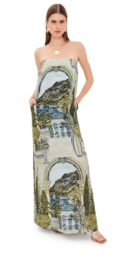 Isla & White Isla & White Filmena Dress Costaurea