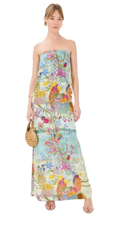 Isla & White Isla & White Filmena Silk Dress Marena