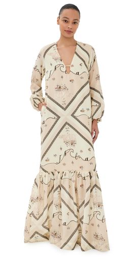 Isla & White Isla & White Frances Dress Isolaire