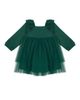 Isobella & Chloe Isobella & Chloe Mistletoe Emerald Dress - 1