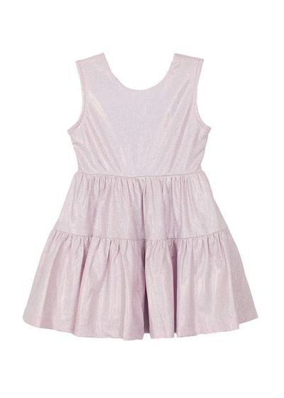Isobella & Chloe Isobella & Chloe Periwinkle Purple Layered Dress 