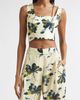 ISRAELLA KOBLA ISRAELLA KOBLA Carda Abstract Floral Crop Top - 1
