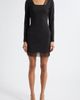 ISRAELLA KOBLA ISRAELLA KOBLA Ivara Mesh Detail Long Sleeve Knit Minidress - 1