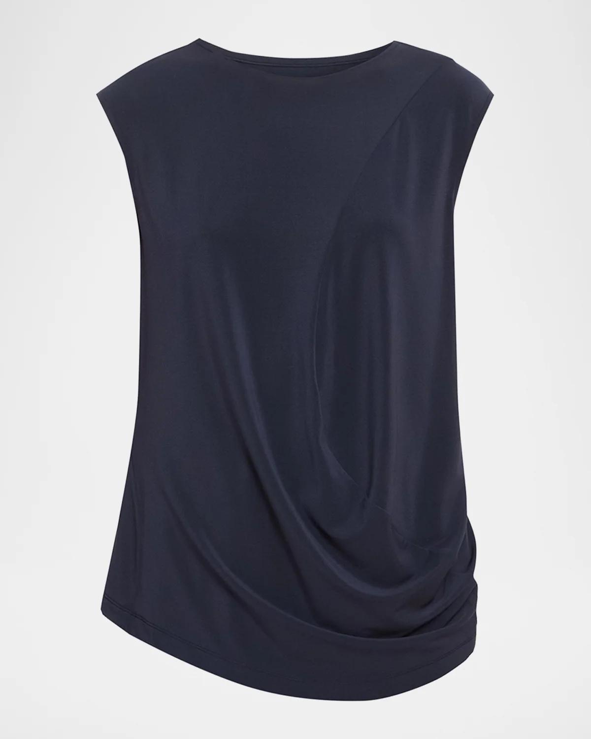 Issey Miyake Drape Jersey Top