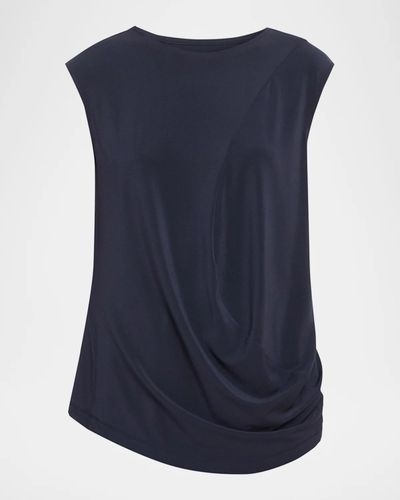 Issey Miyake Drape Jersey Top