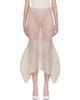 ISSEY MIYAKE ISSEY MIYAKE Beige Panini Pulled Maxi Skirt - 1