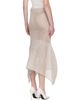 ISSEY MIYAKE ISSEY MIYAKE Beige Panini Pulled Maxi Skirt - 3