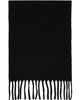 ISSEY MIYAKE ISSEY MIYAKE Black Baby Alpaca Stole Scarf - 1
