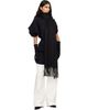 ISSEY MIYAKE ISSEY MIYAKE Black Baby Alpaca Stole Scarf - 2