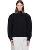 ISSEY MIYAKE ISSEY MIYAKE Black Handsome Knit Sweater - 1