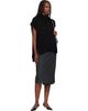 ISSEY MIYAKE ISSEY MIYAKE Black November Silk Mohair Hand-Knit Vest - 4