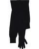 ISSEY MIYAKE ISSEY MIYAKE Black November Sleeves Collection Stole Scarf - 1