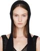 ISSEY MIYAKE ISSEY MIYAKE Black Panini Balaclava - 1