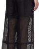 ISSEY MIYAKE ISSEY MIYAKE Black Papyrus Trousers - 3