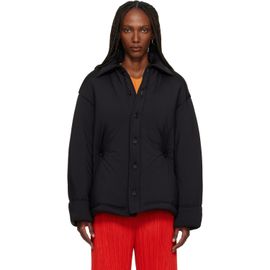 ISSEY MIYAKE ISSEY MIYAKE Black Pumped-T Jacket