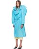 ISSEY MIYAKE ISSEY MIYAKE Blue Correlation Coat - 4