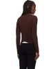 ISSEY MIYAKE ISSEY MIYAKE Brown October Spongy-58 Cardigan - 3