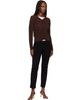 ISSEY MIYAKE ISSEY MIYAKE Brown October Spongy-58 Cardigan - 4